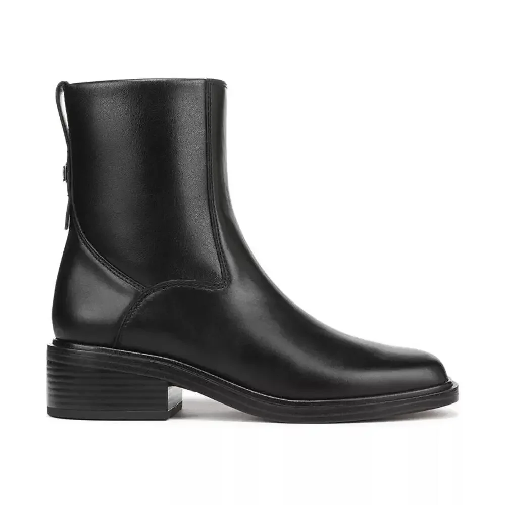 Franco Sorto Women's Gracely Leather Short Boots Size 8 MSRP $175